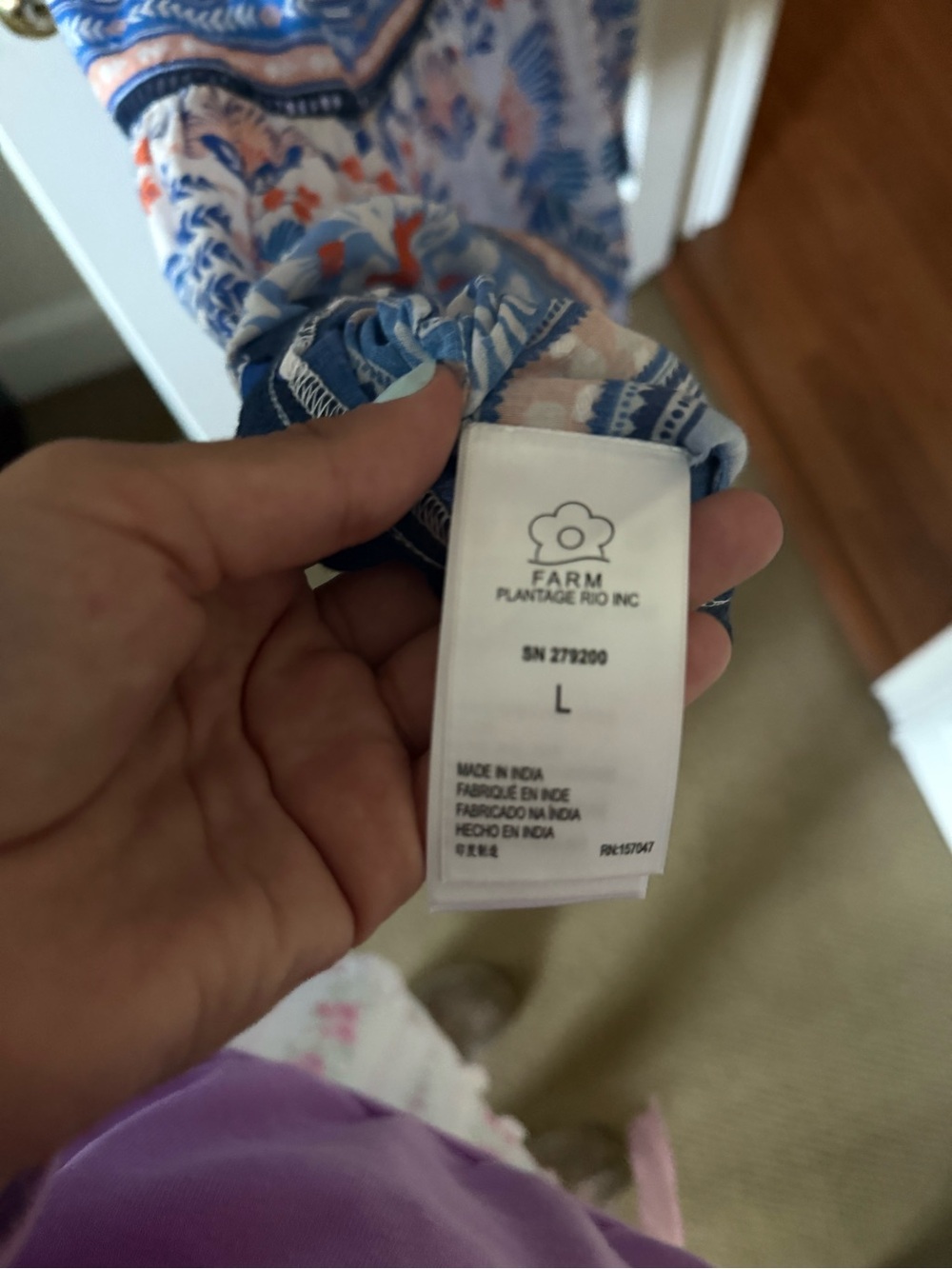 FARM Rio x Anthropologie Ruffle-sleeve Smocked Maxi Dress - Picture 4 of 4